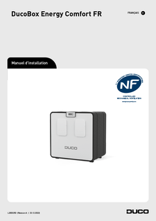DucoBox Energy Comfort FR_Installation Manuals_L2003250A_French download